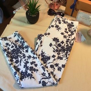 PHILOSOPHY COTTON FLORAL PANTS